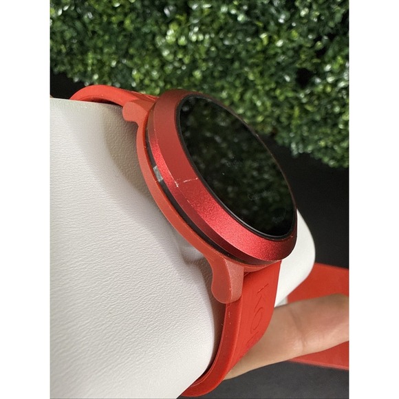 Michael Kors Access MKGO 43mm Case Red Burgund Tone with Silicone Strap(MKT5073) - Picture 5 of 12